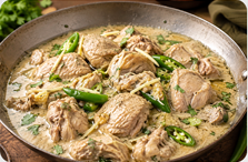 Chicken White Karahi